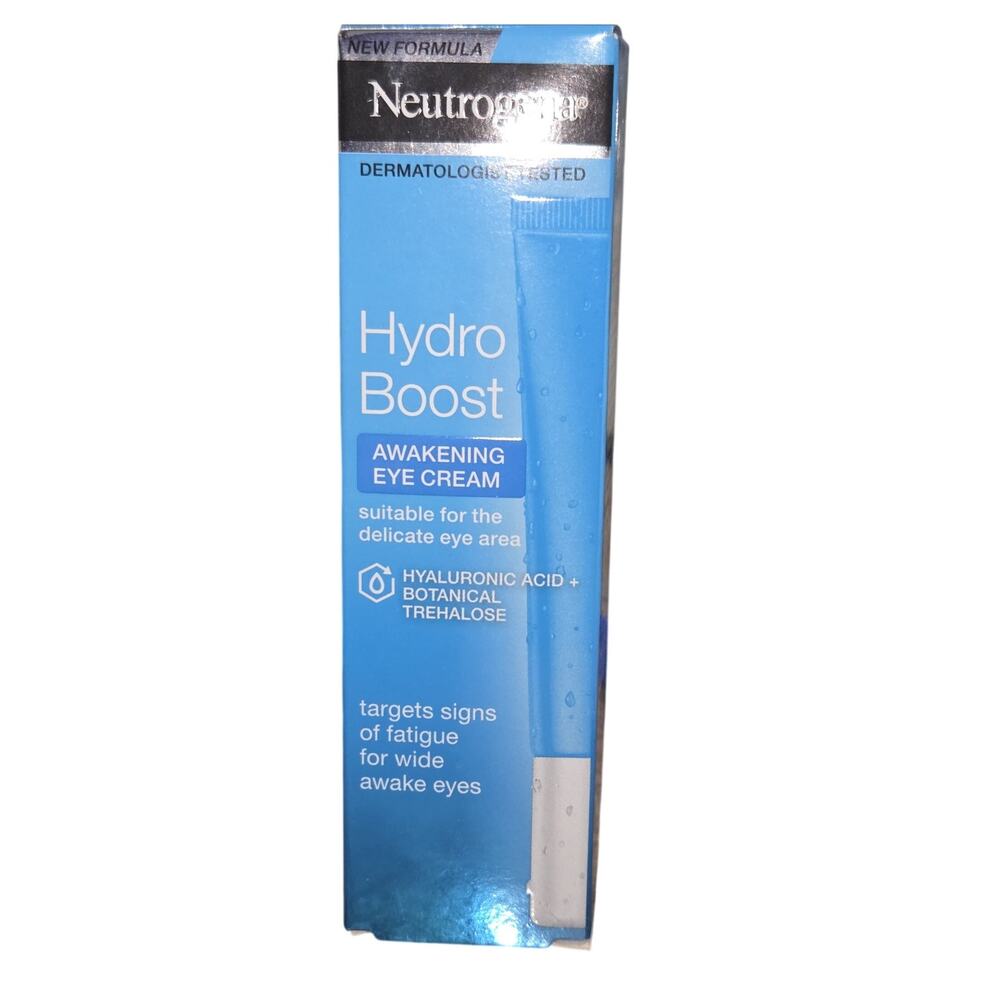 Neutrogena Hydro Boost Awakening Eye Cream New in Box